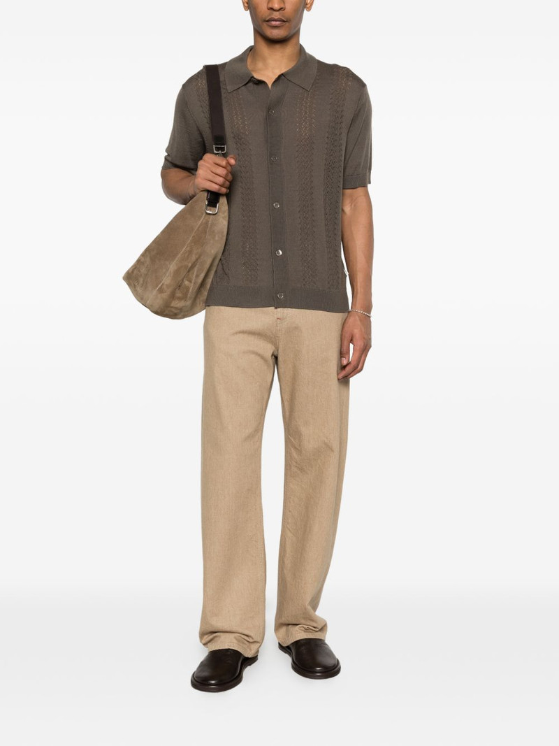 NN07 Thor openwork knit cardigan outlook