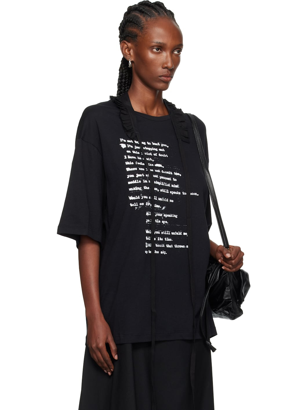Black Danvald High Comfort T-shirt - 2