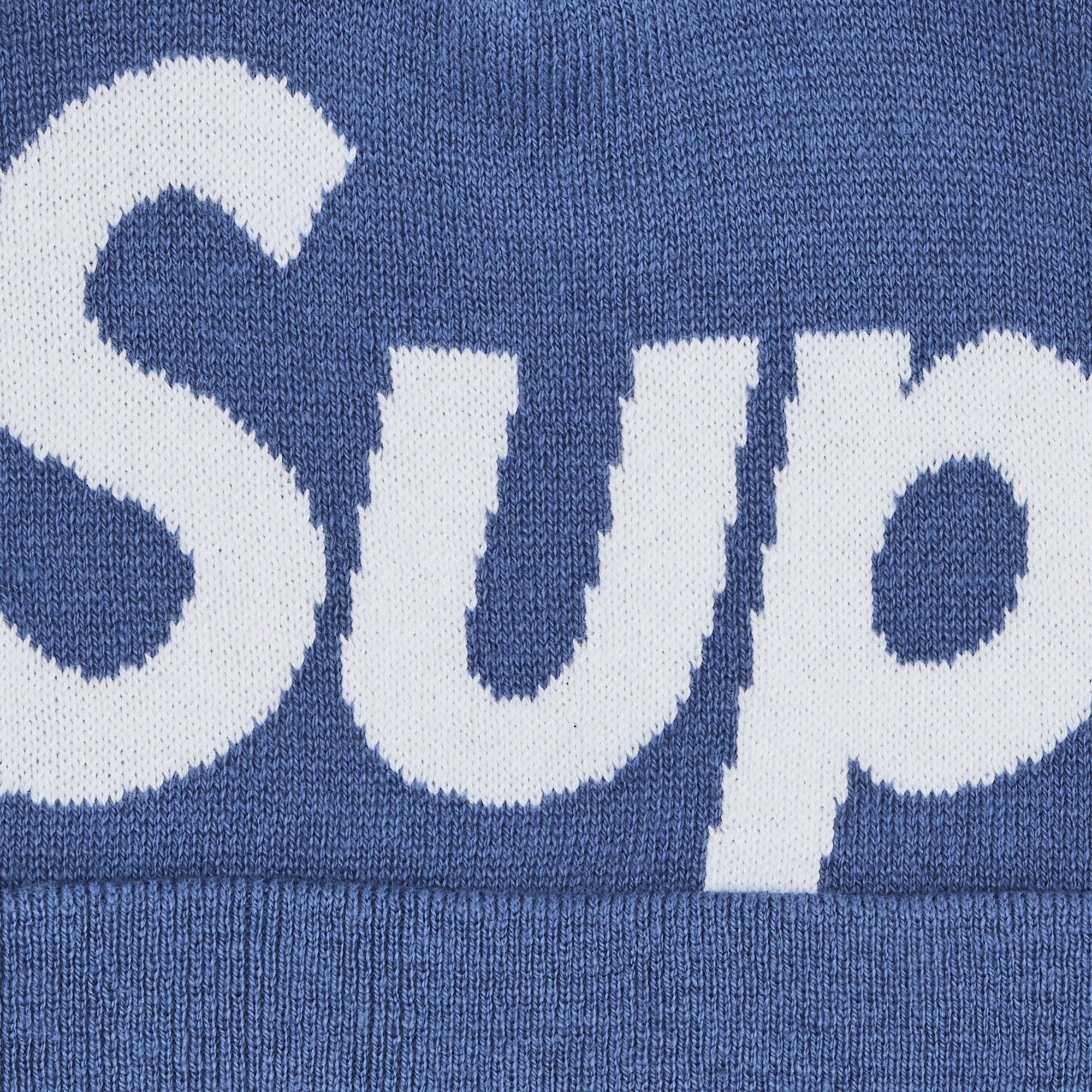 Supreme Big Logo Beanie 'Slate' - 3