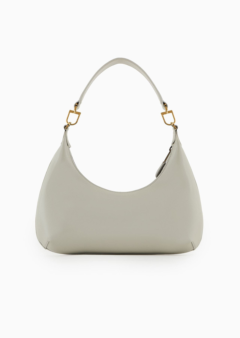 La Prima mini hobo bag in patent nappa leather 3