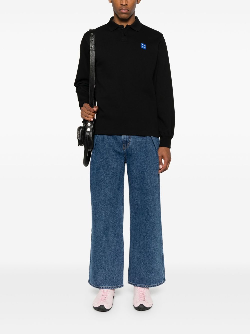 logo-patch jeans - 3