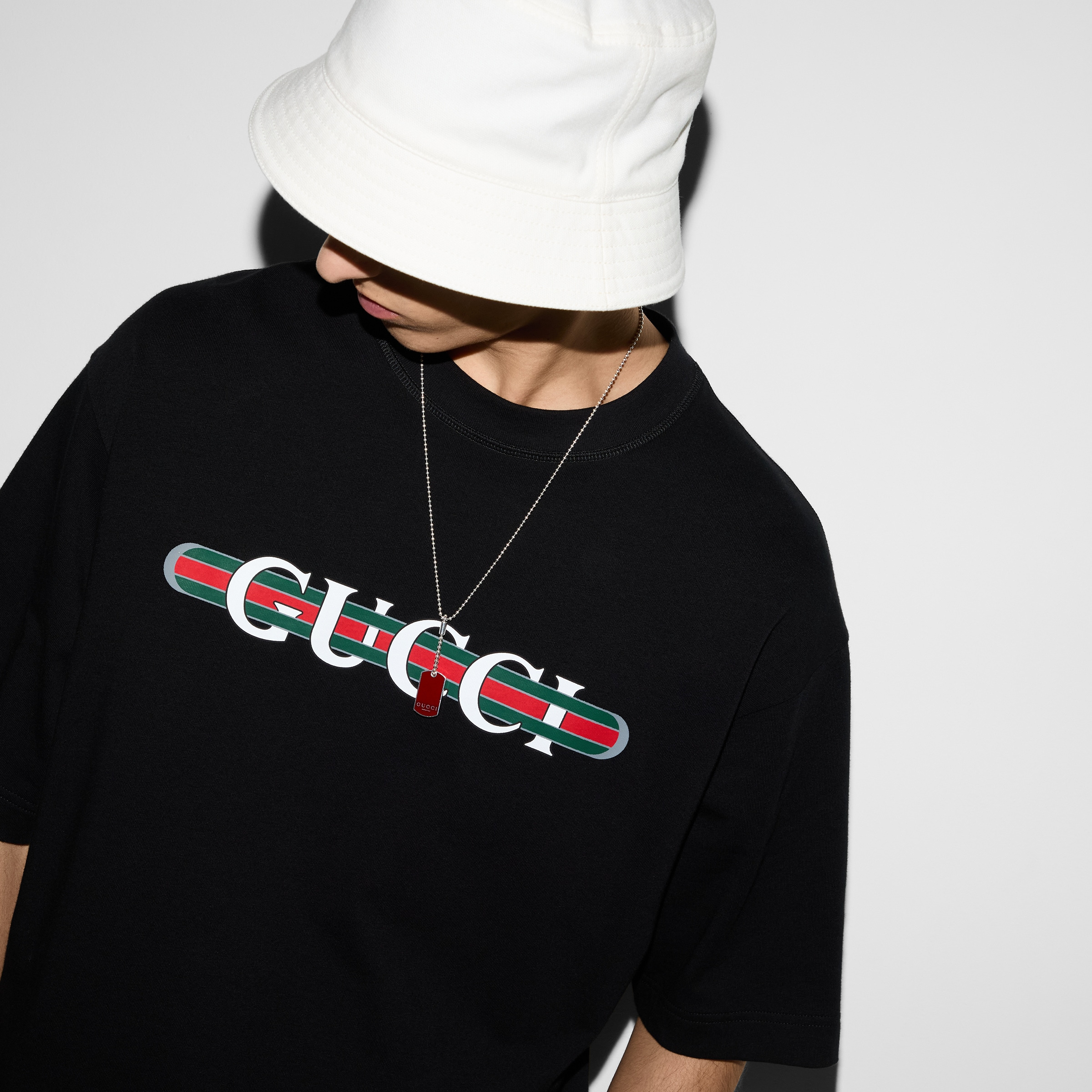 Printed cotton jersey T-shirt - 5