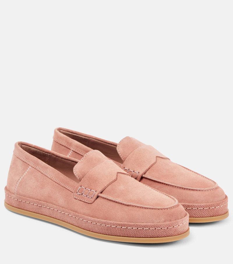 H683 suede loafers - 1