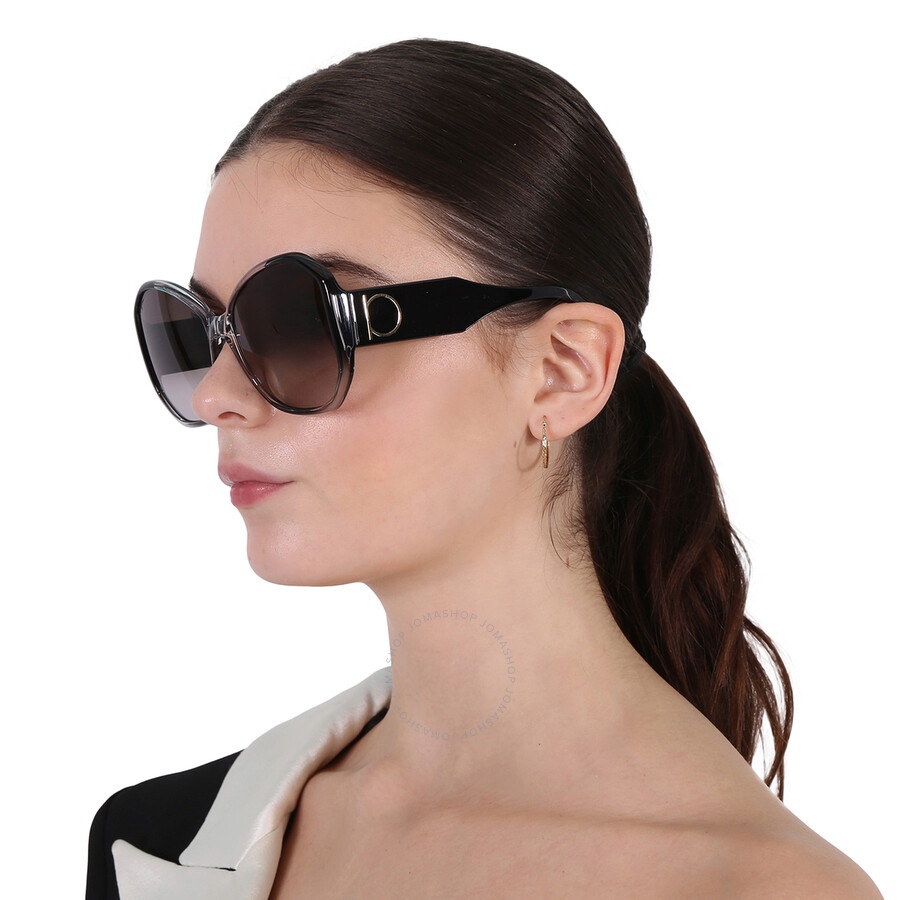 Salvatore Ferragamo Grey Gradient Butterfly Ladies Sunglasses SF942S 007 61 - 2