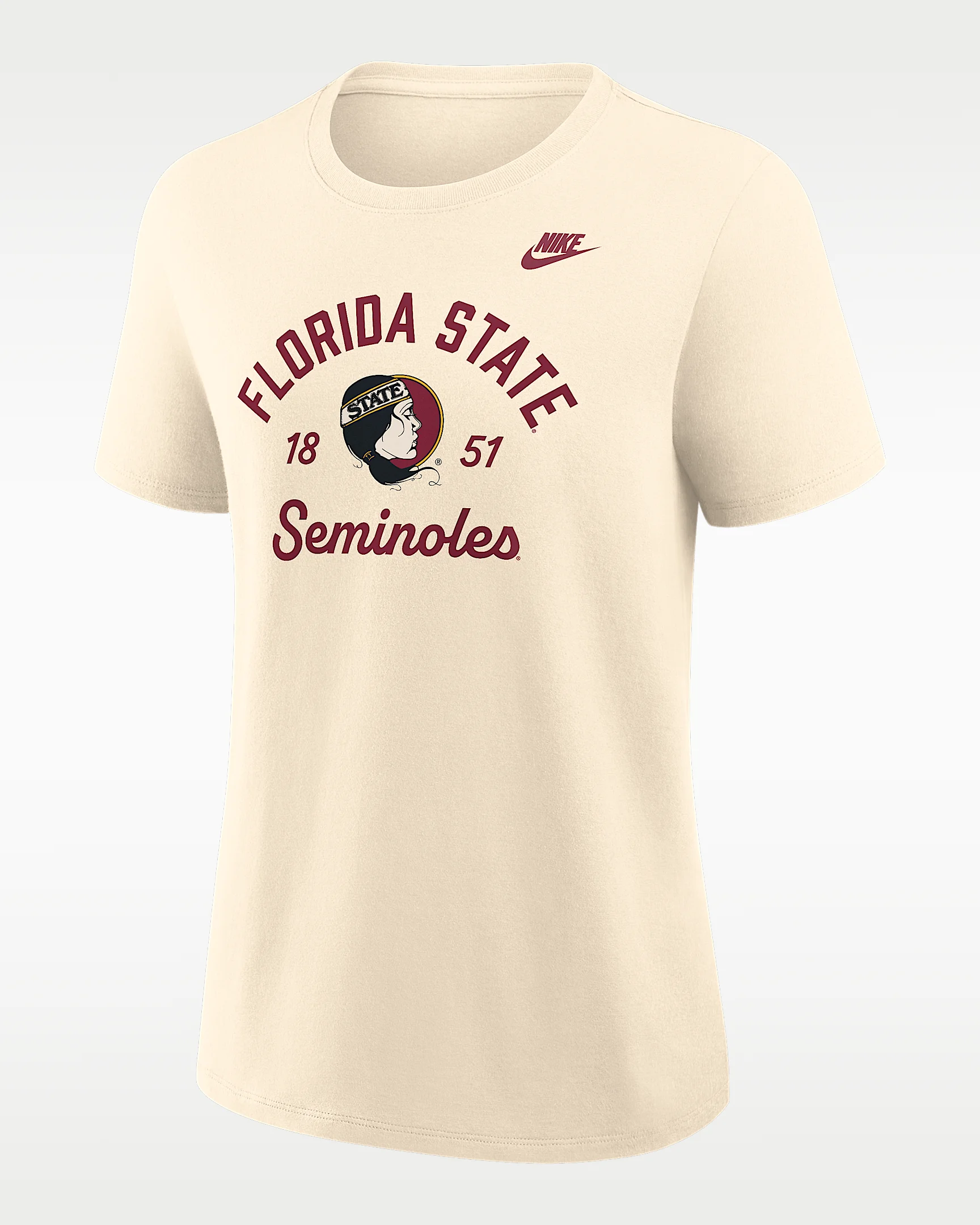 Florida State Legacy Team Name Women's Nike College T-Shirt - 1