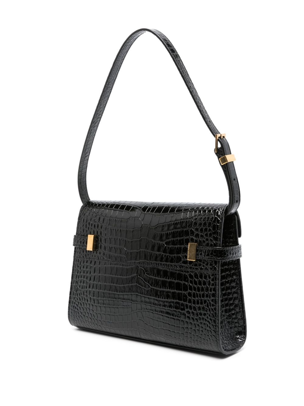 Manhattan embossed shoulder bag - 3