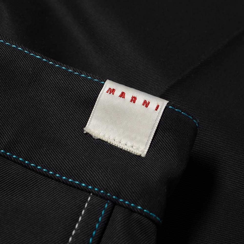 Marni Cotton Twill Track Pant - 4