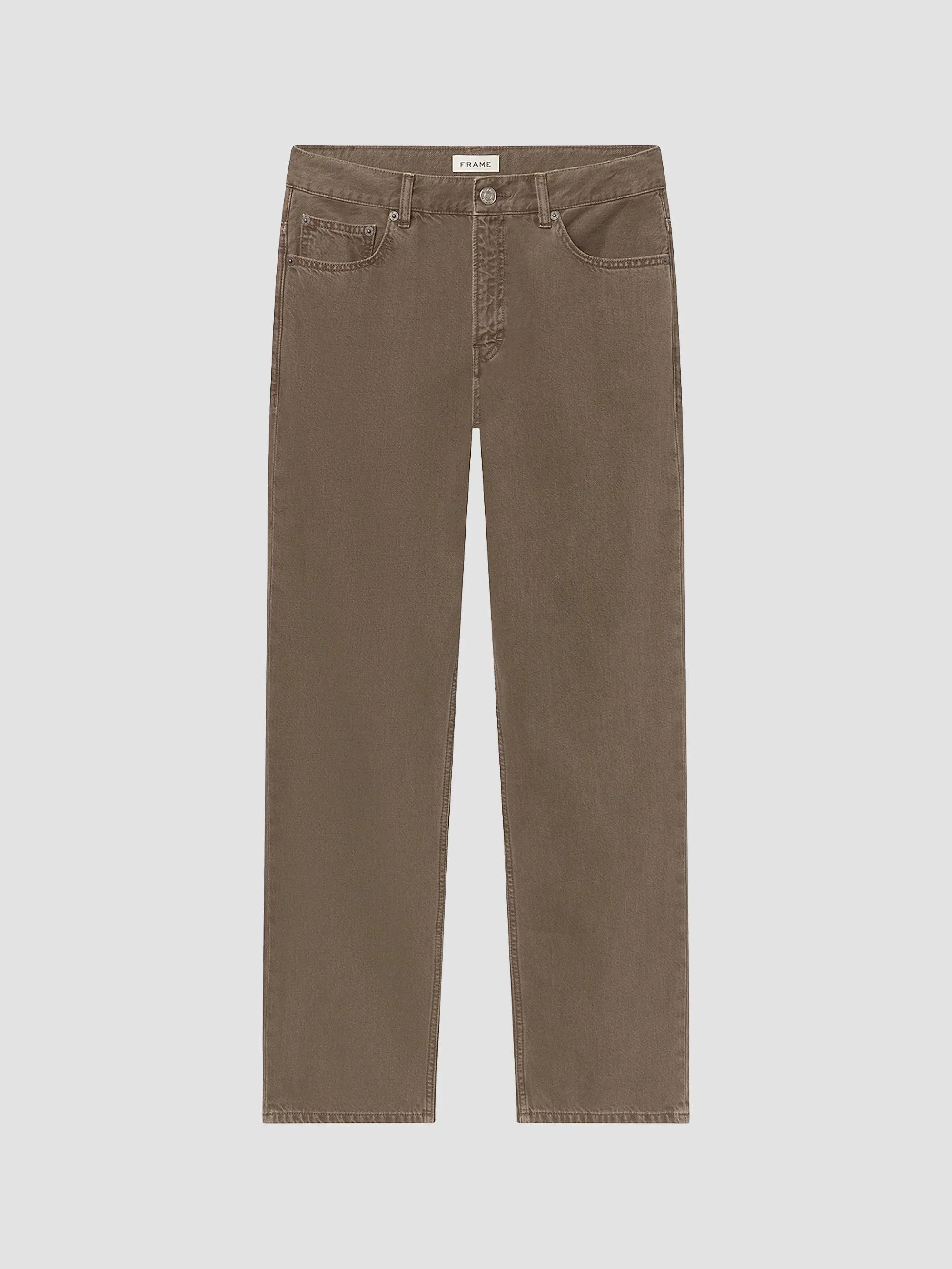 Men's Relaxed Straight Jeans - Brownstone - 1