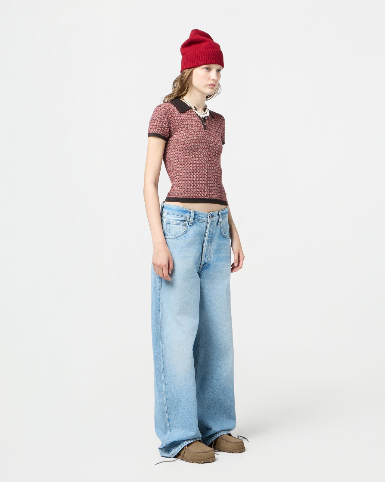 Chevron Shrunken Polo - 6