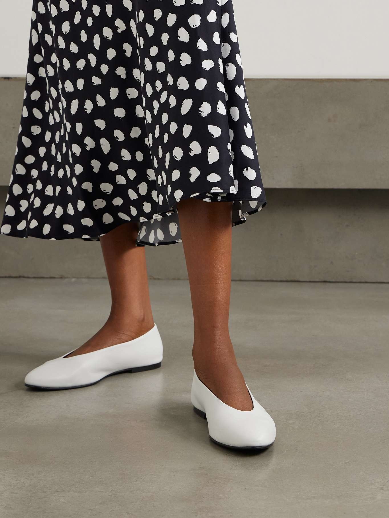 Darcy leather ballet flats - 2