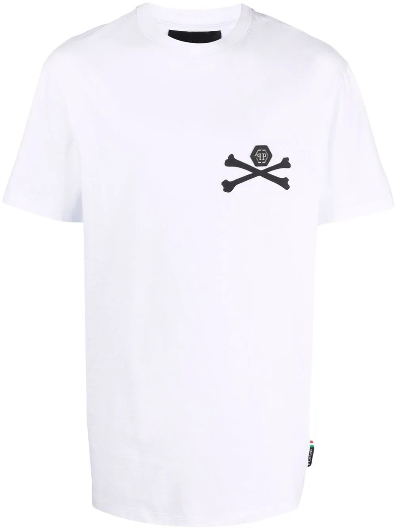 skeleton print T-shirt 1