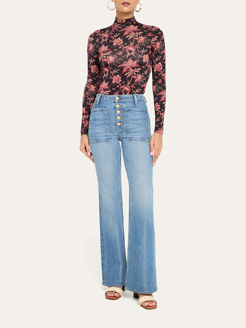 ULLA JOHNSON Aurelia Long-Sleeve Turtleneck outlook