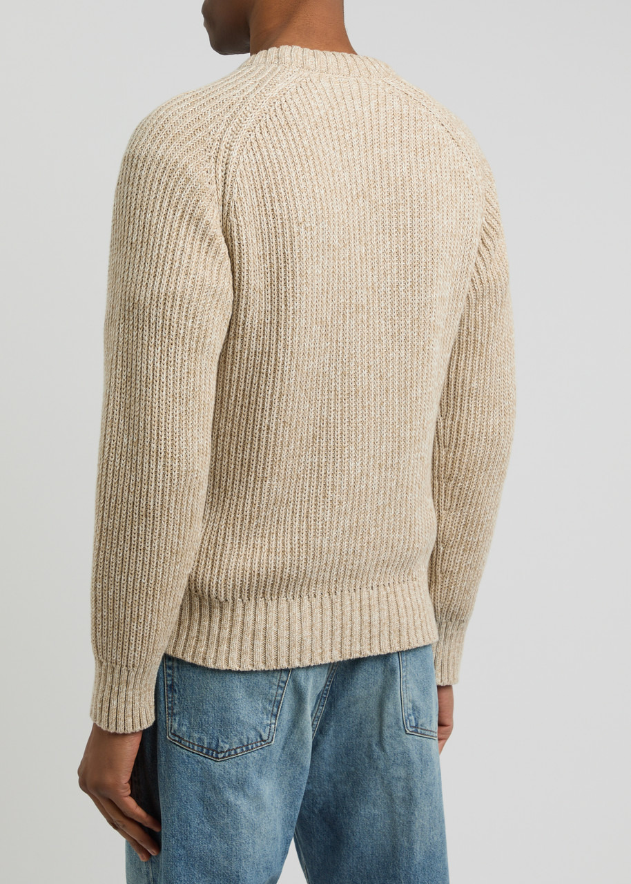 Officine Générale Ray Ribbed Cotton Jumper - 3