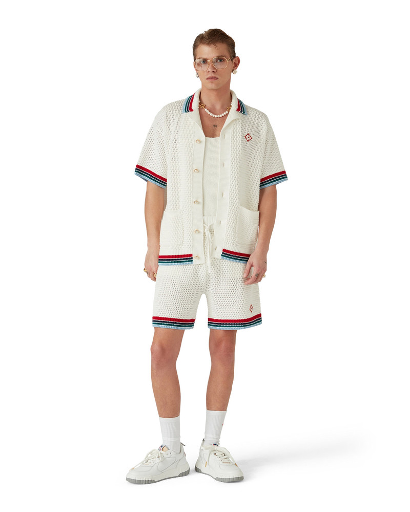 CASABLANCA Crochet Sporty Shirt | Casablanca Paris outlook