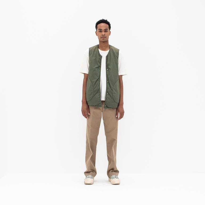 KORA DOWN VEST (NY/C) OLIVE - 2