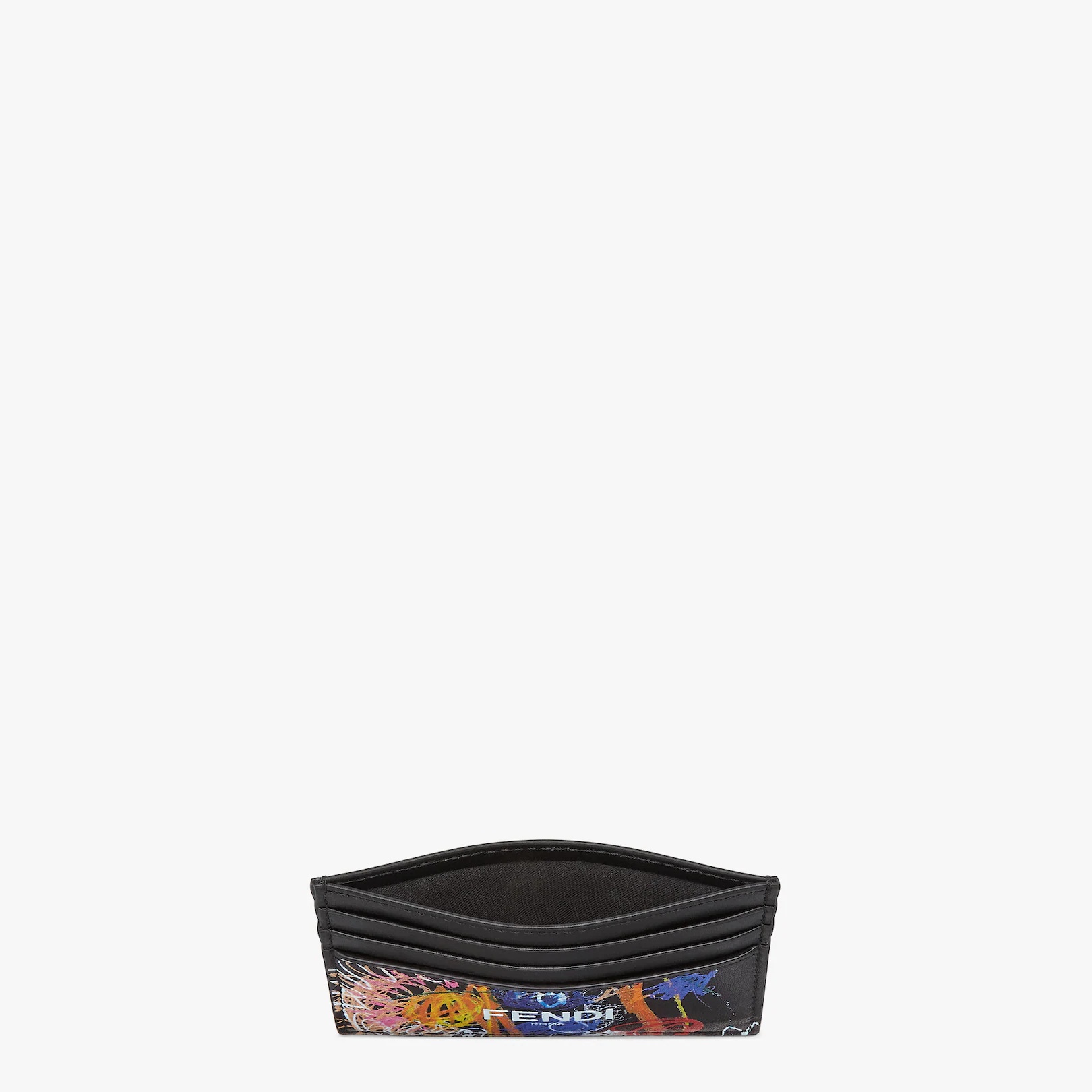 Black leather card holder - 3