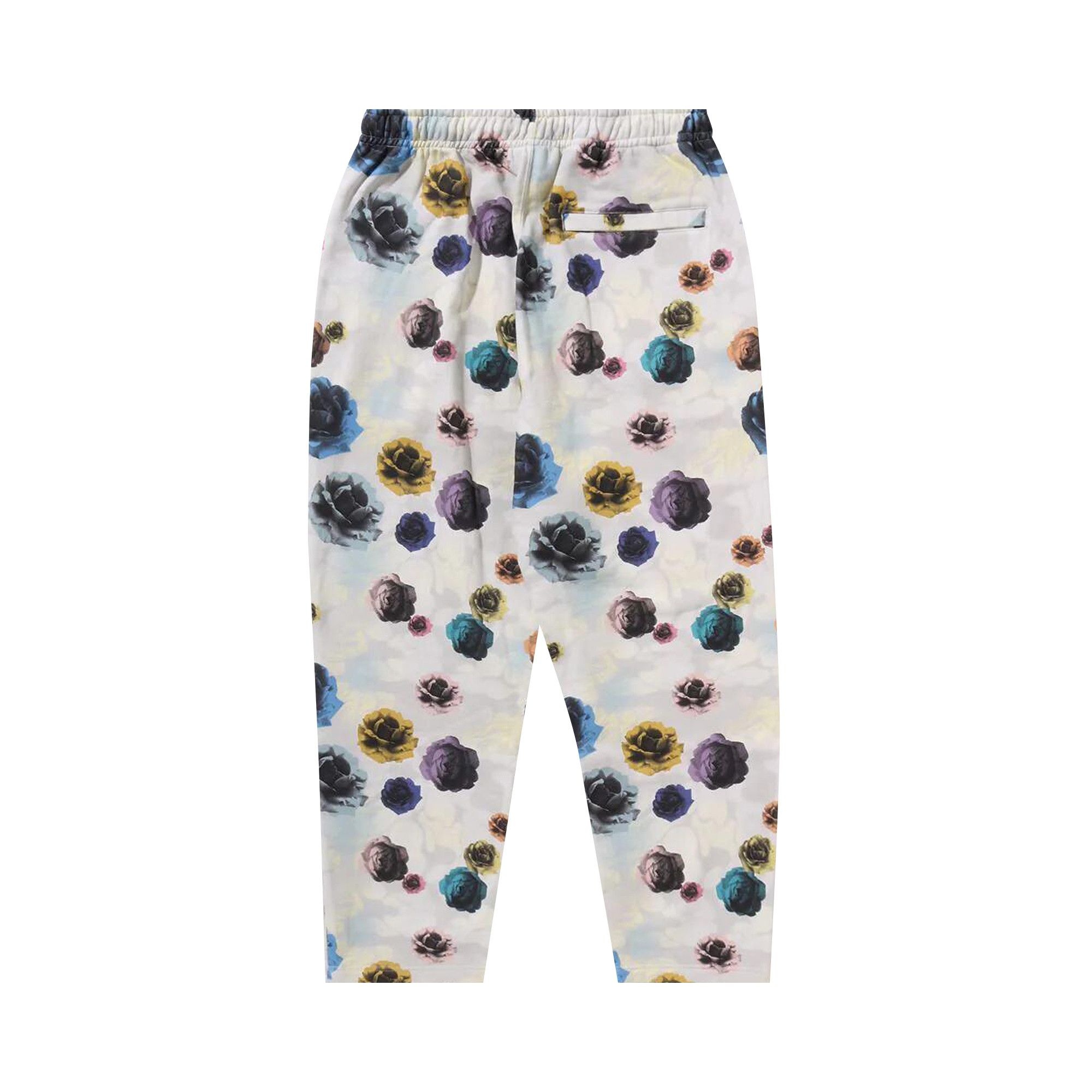 BAPE Floral Camo Sweat Pants 'Ivory' - 2