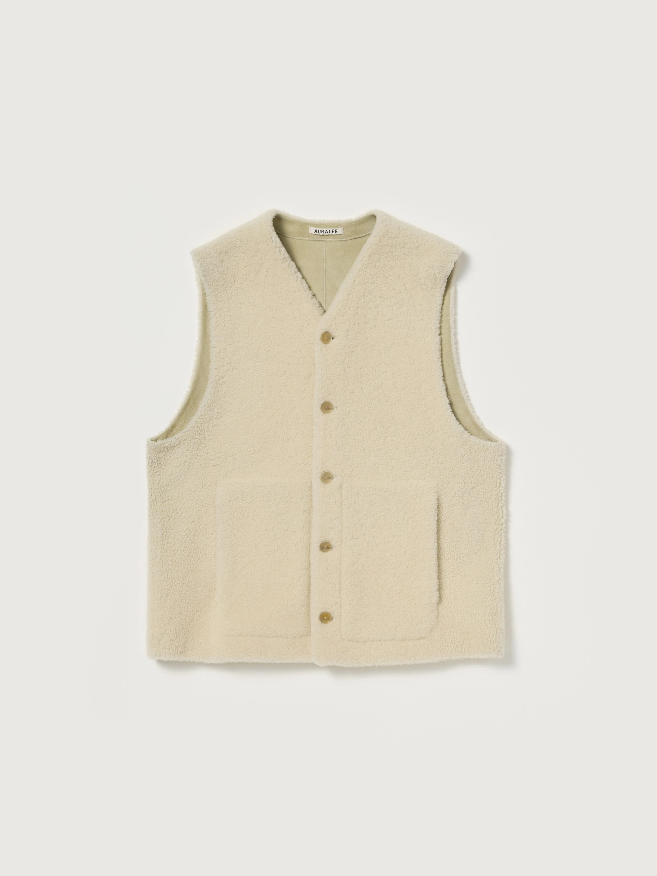 MERINO MOUTON VEST - 1