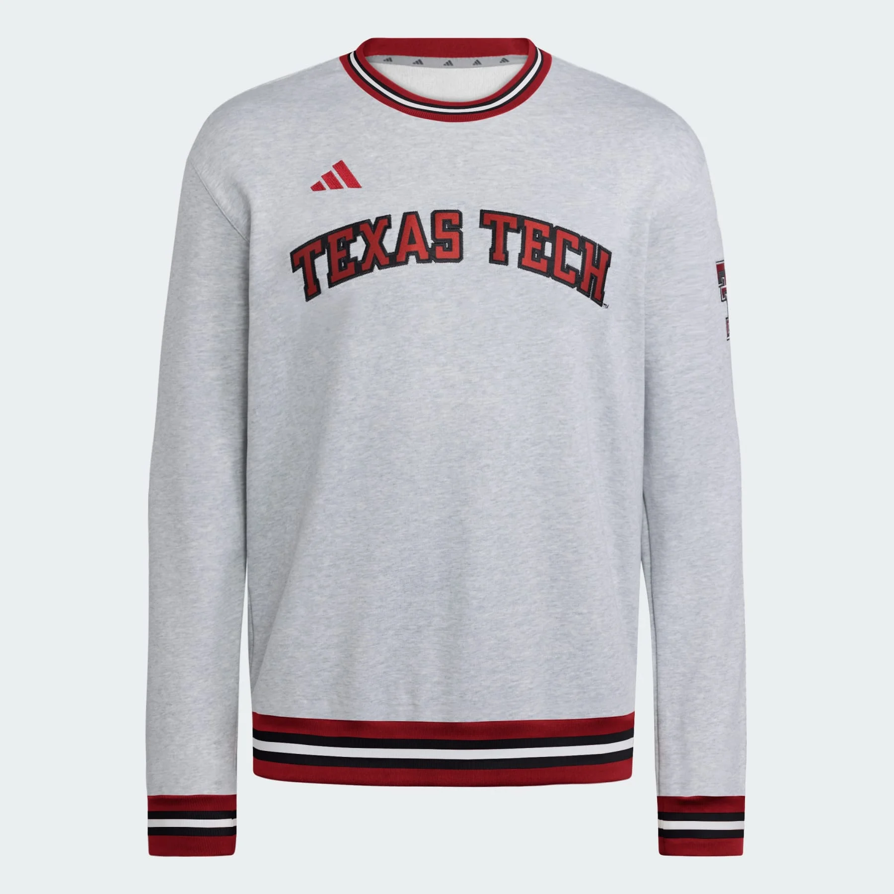 Texas Tech Ribbed Crew Sweatshirt - 1