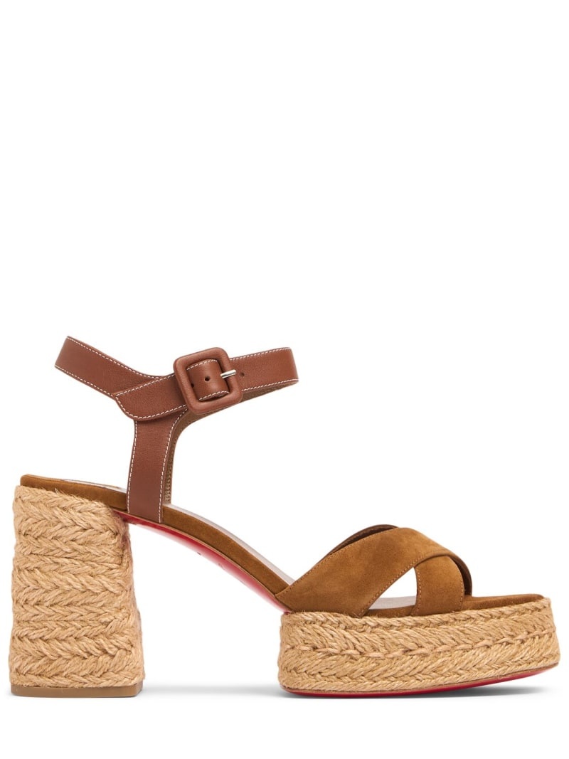 70mm Calakala suede sandals - 1