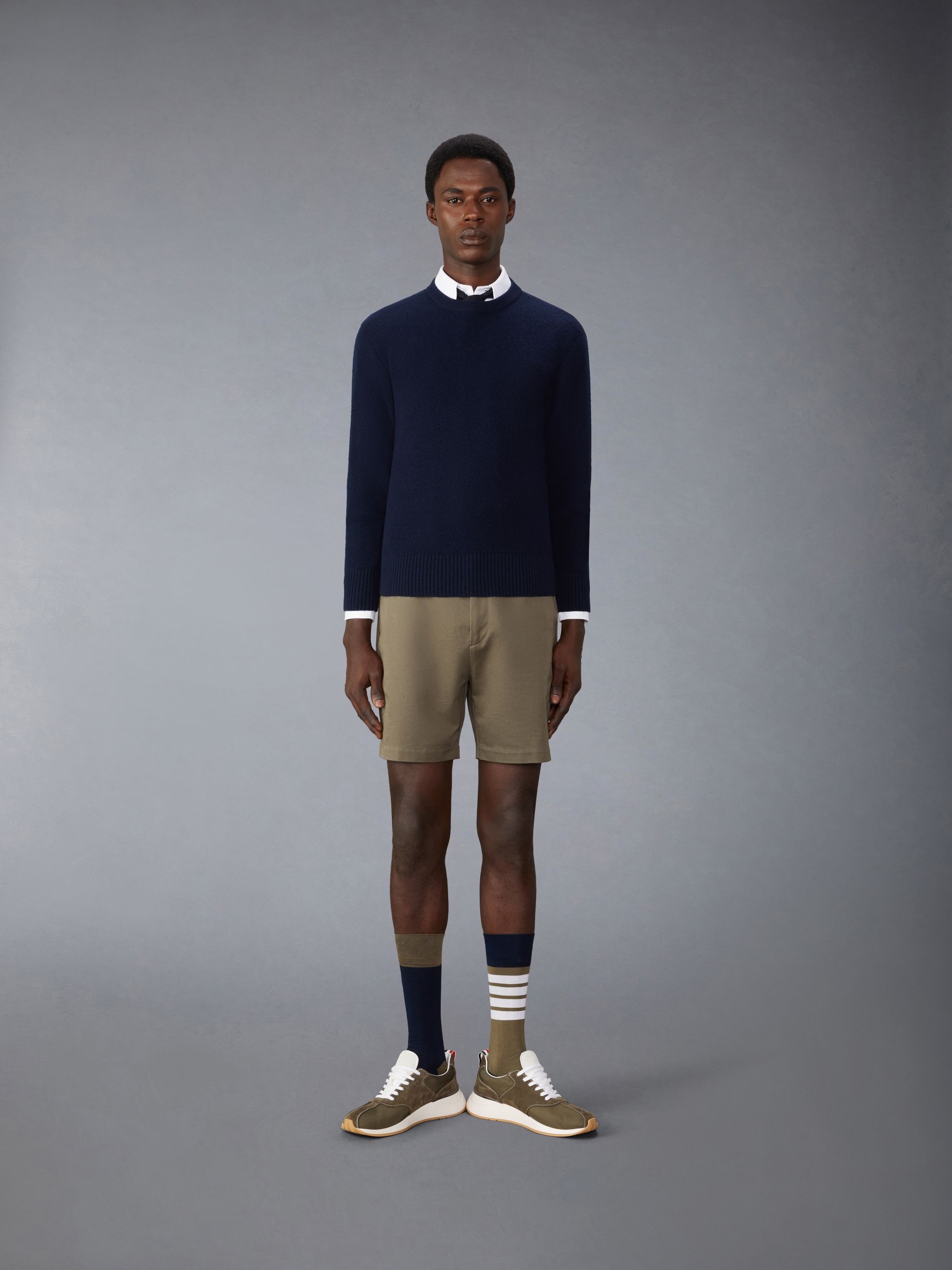 Merino Wool Washed Pique Pullover - 3