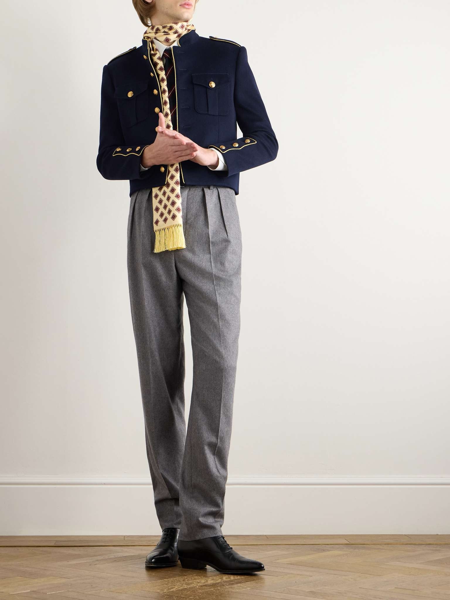 Spencer Piped Wool-Felt Jacket - 2