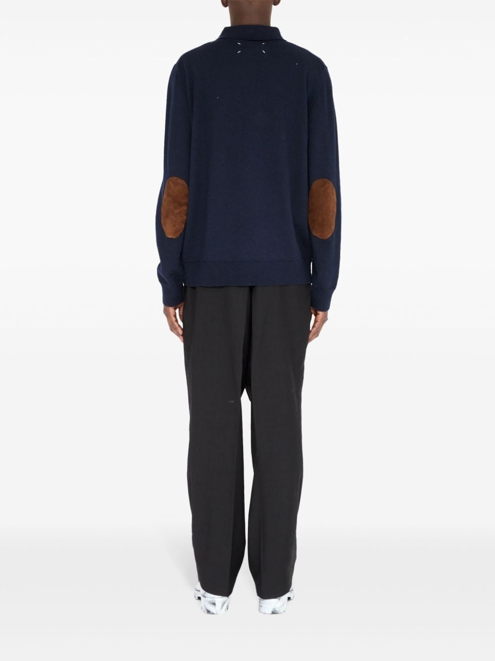 wool polo shirt - 4