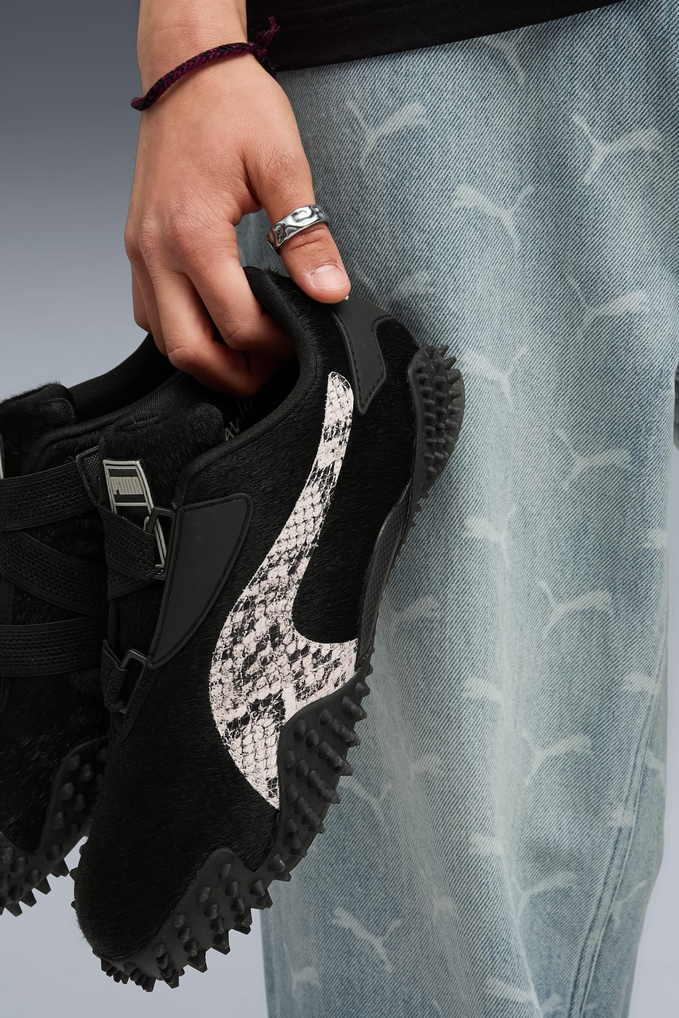 A$AP ROCKY x PUMA Mostro OG Pony Hair Sneakers - 2
