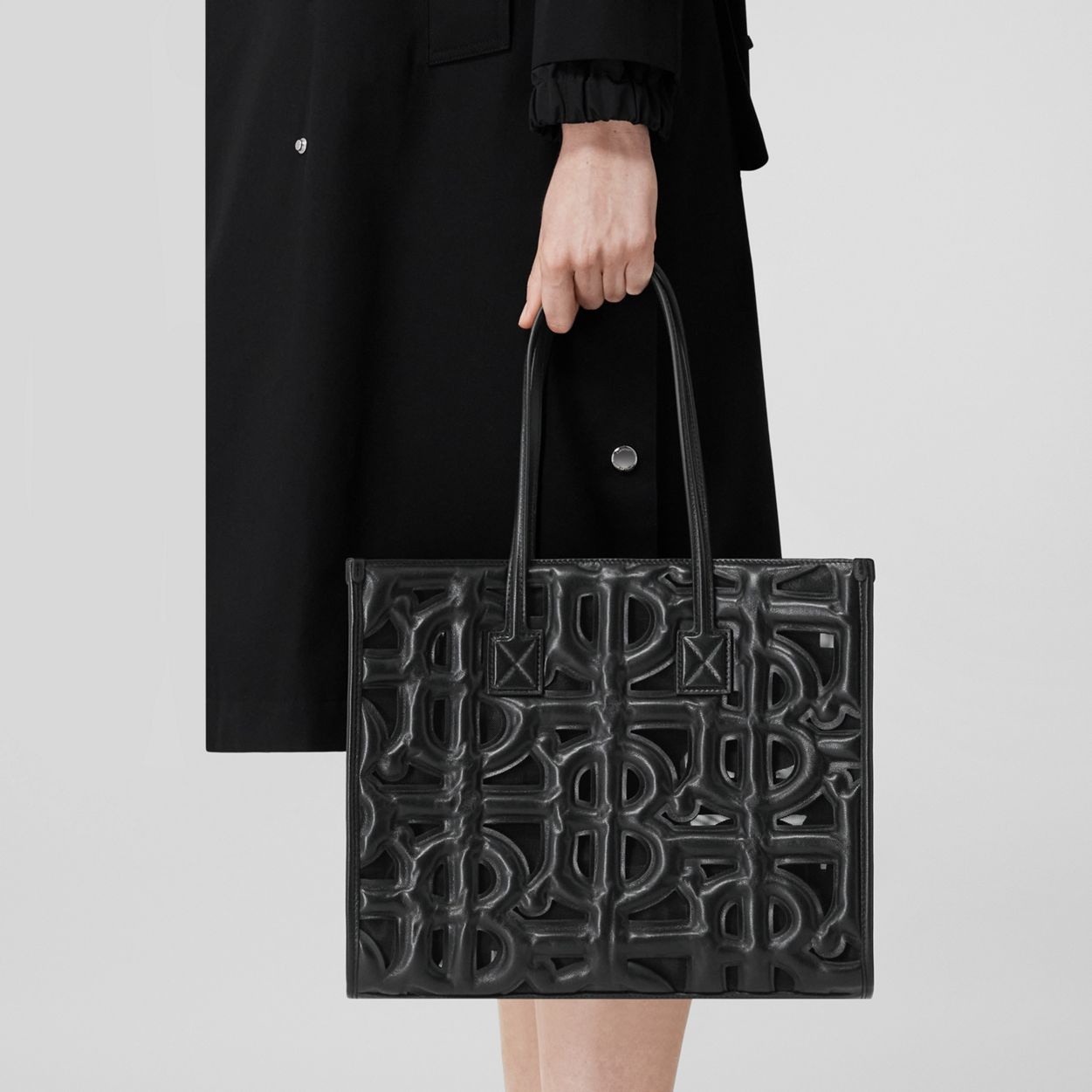 Small Quilted Monogram Lambskin Freya Tote - 3