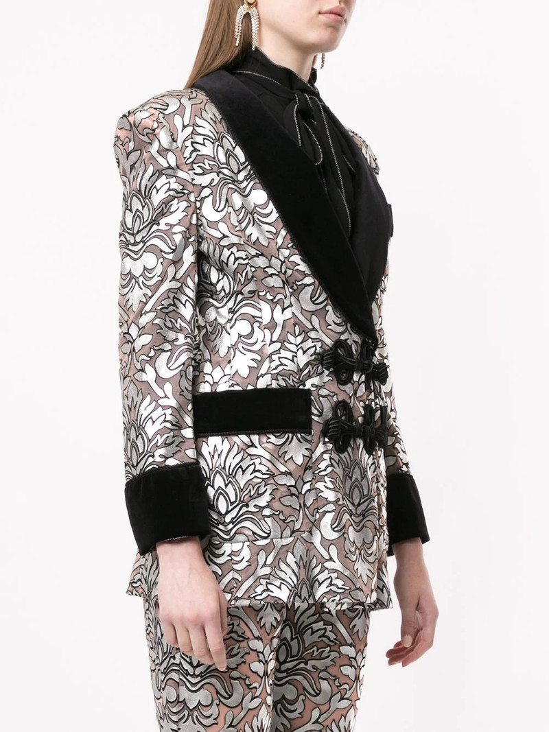 baroque print blazer 3