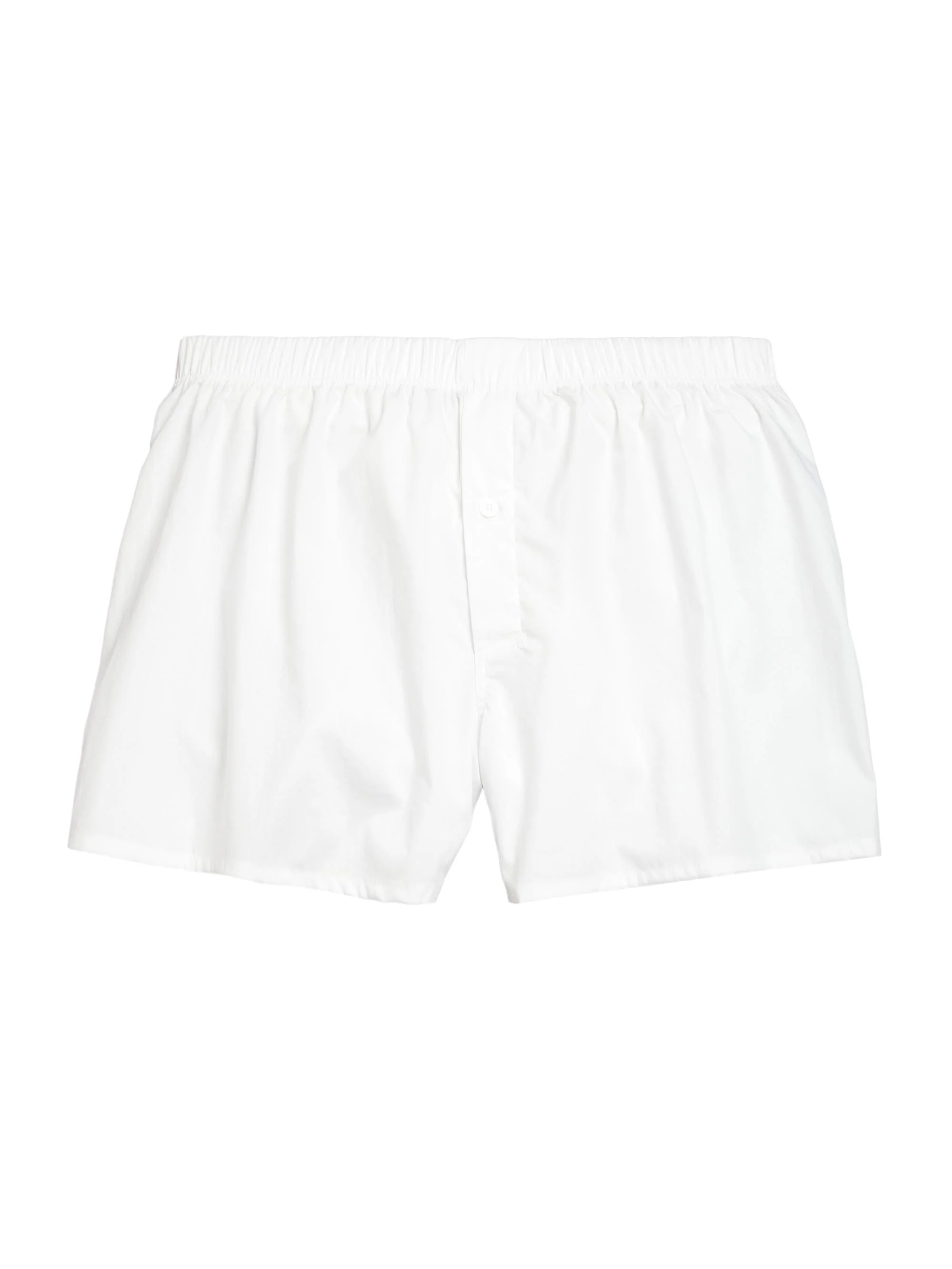 Fancy Woven Boxers - White - 1