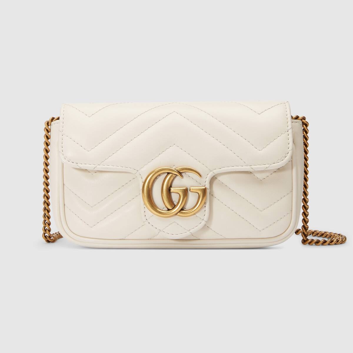 GG Marmont matelassé leather super mini bag - 1