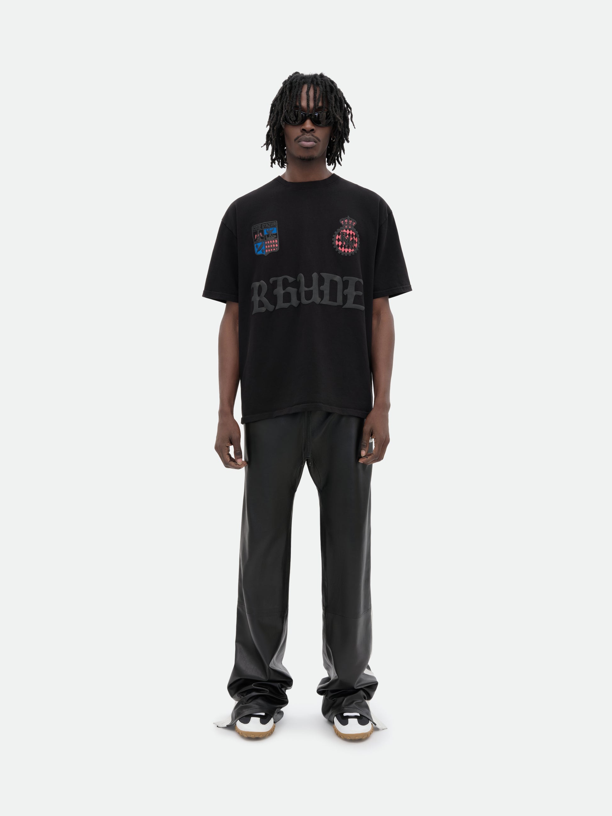 RHUDE COTE D'AZUR CREST OVERSIZED TEE - 6