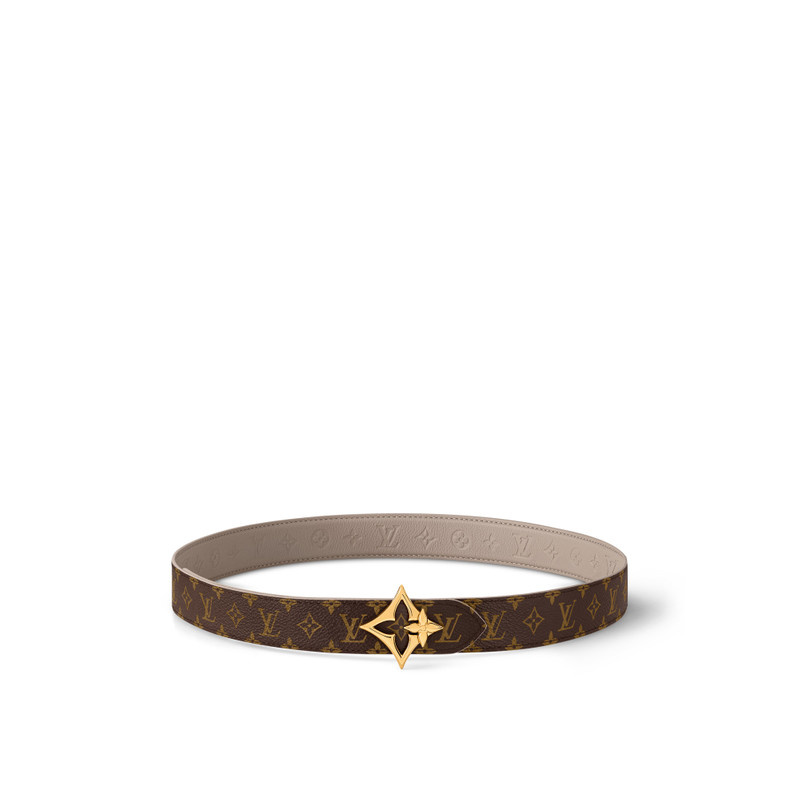 LV Flowergram Ard 30mm Reversible Belt 3