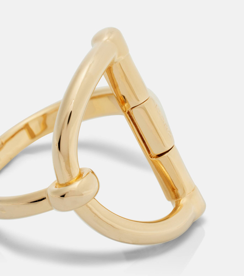 GUCCI Horsebit cuff bracelet outlook