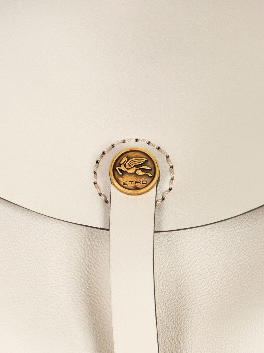 MEDIUM LEATHER PONY BAG - 6