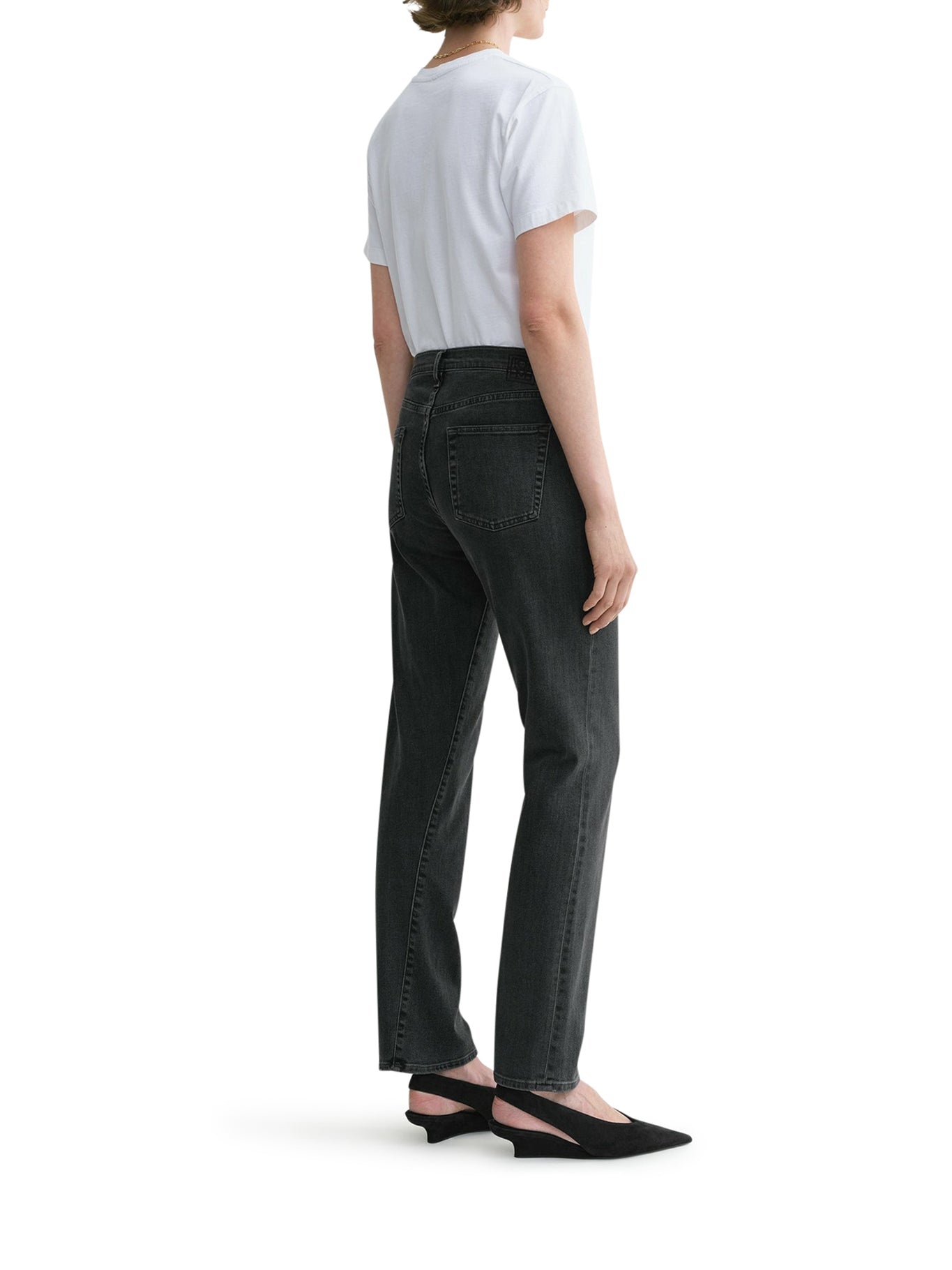 TWISTED SEAM DENIM GREY - 4
