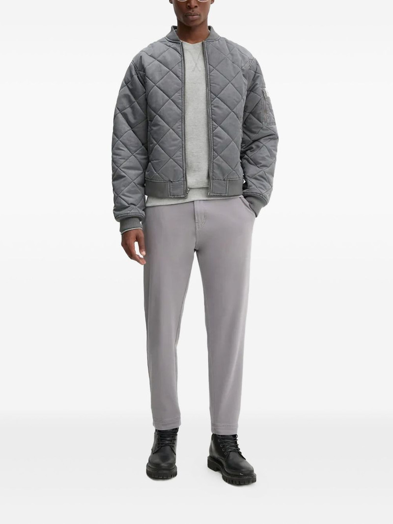 HUGO logo-patch trousers outlook