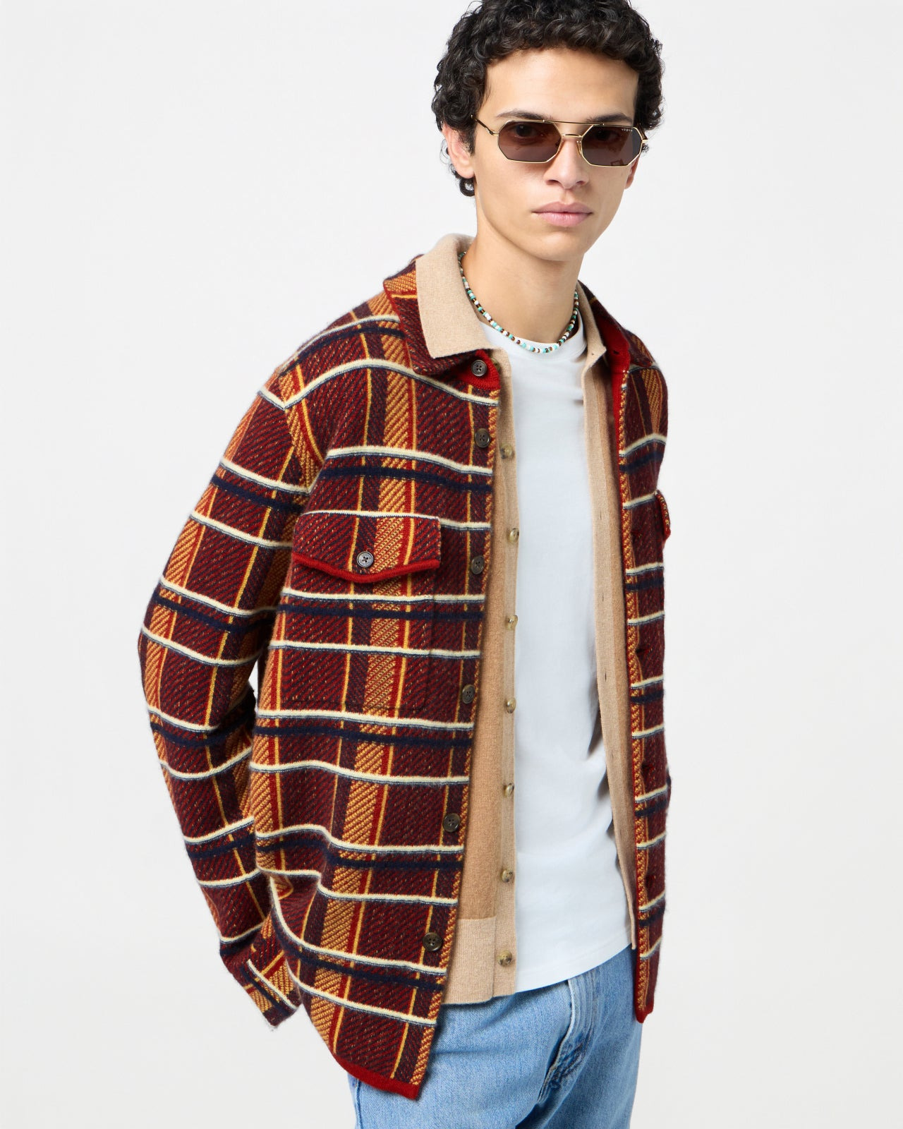 Plaid Work Shirt - 4