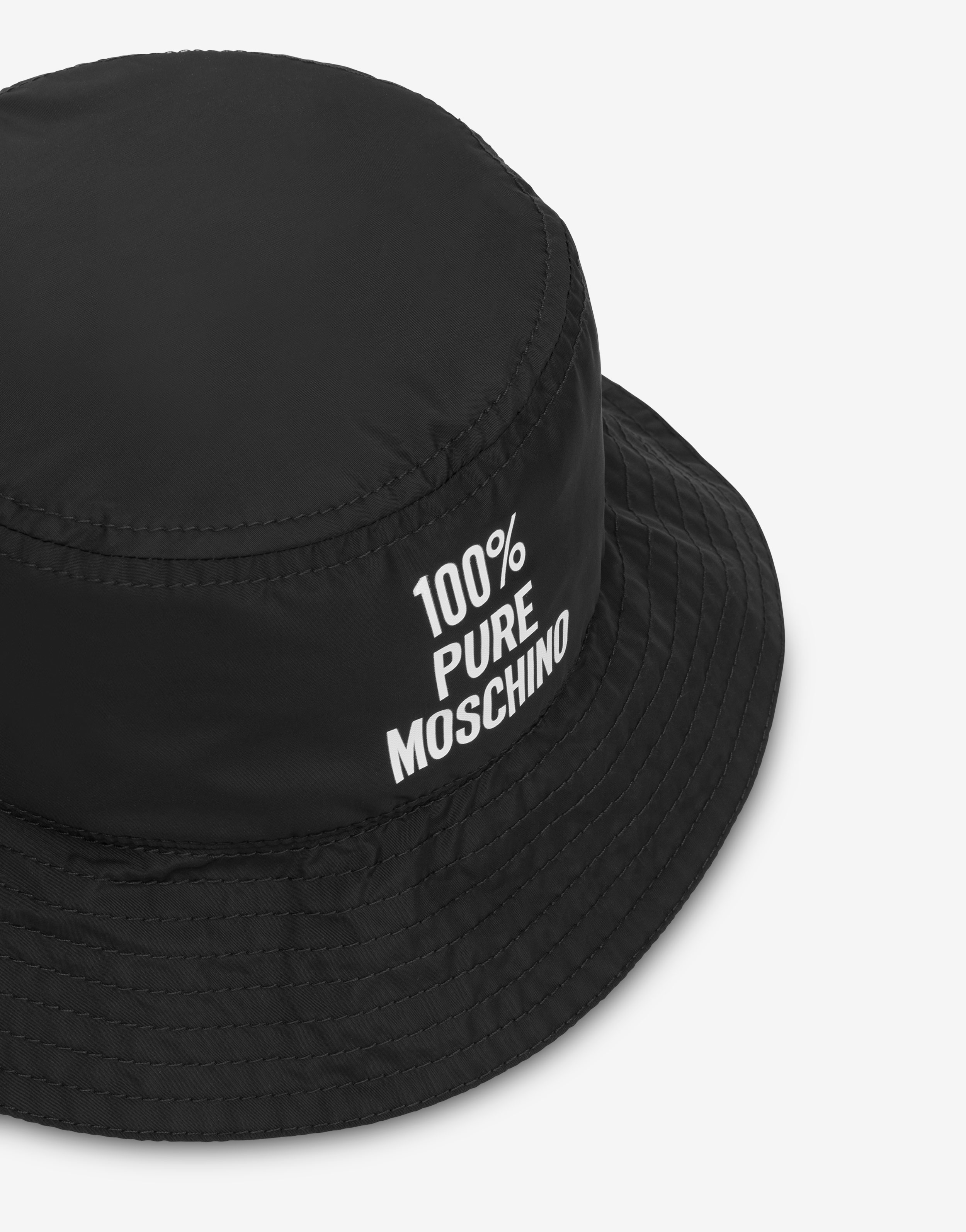 100% PURE MOSCHINO NYLON HAT - 3