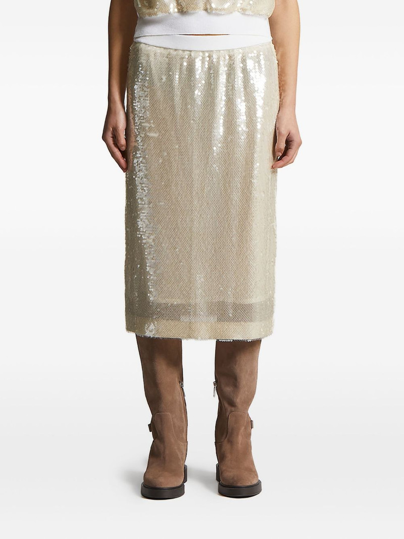 sequin-embellished skirt 1