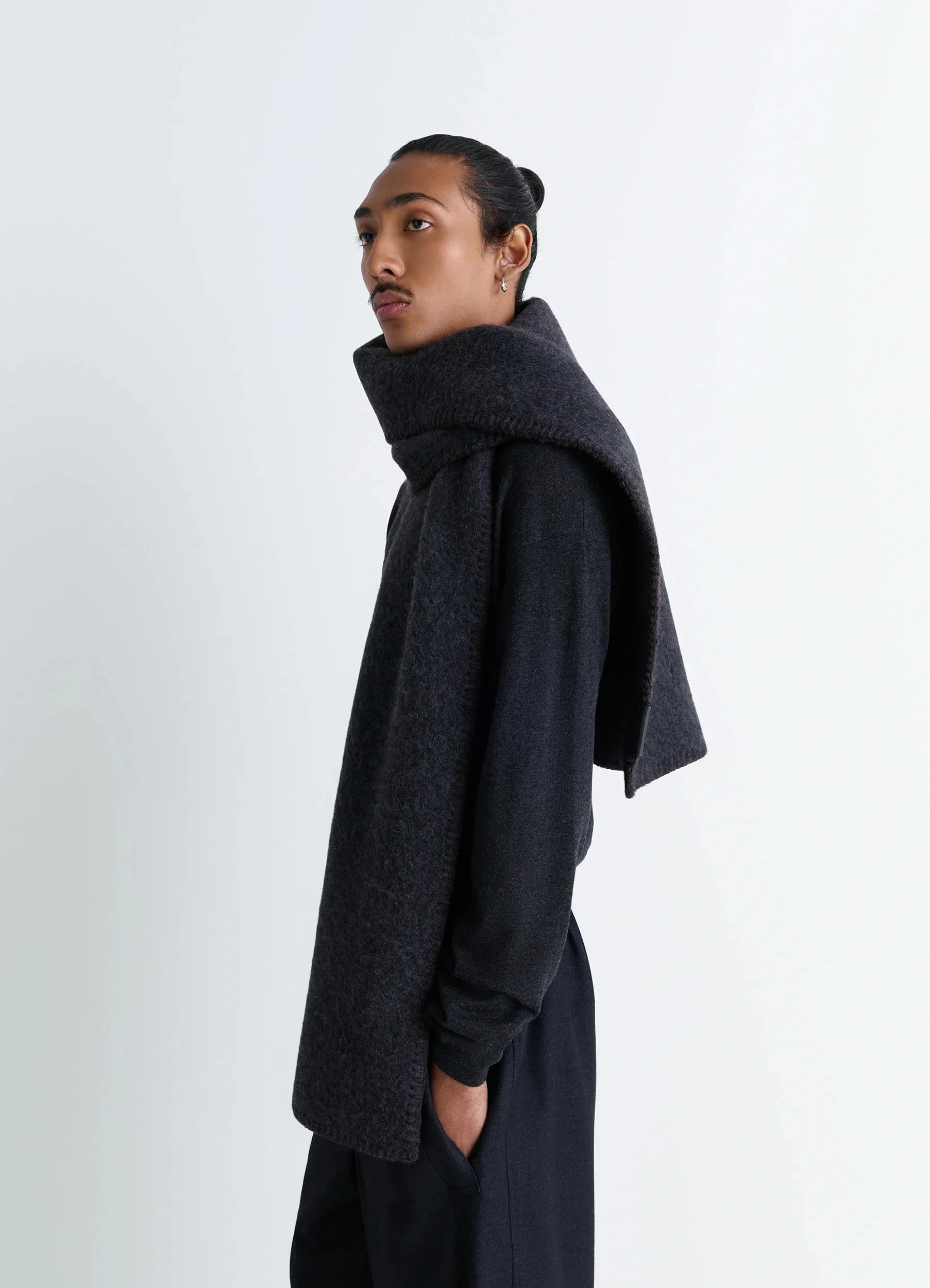 COCOTTE FLUFFY SCARF - 1