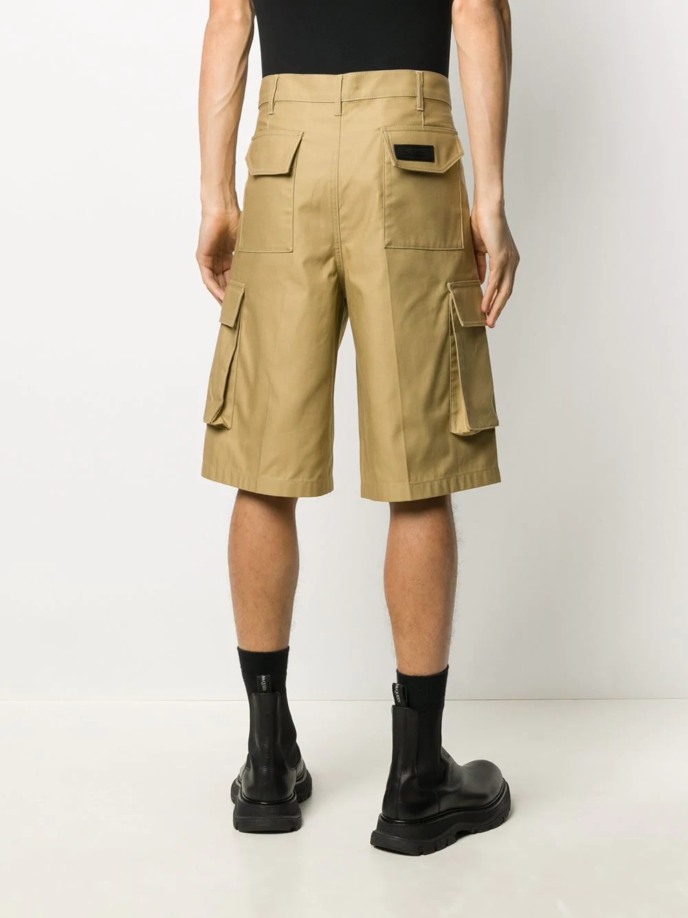 oversized pocket-style cargo shorts - 4