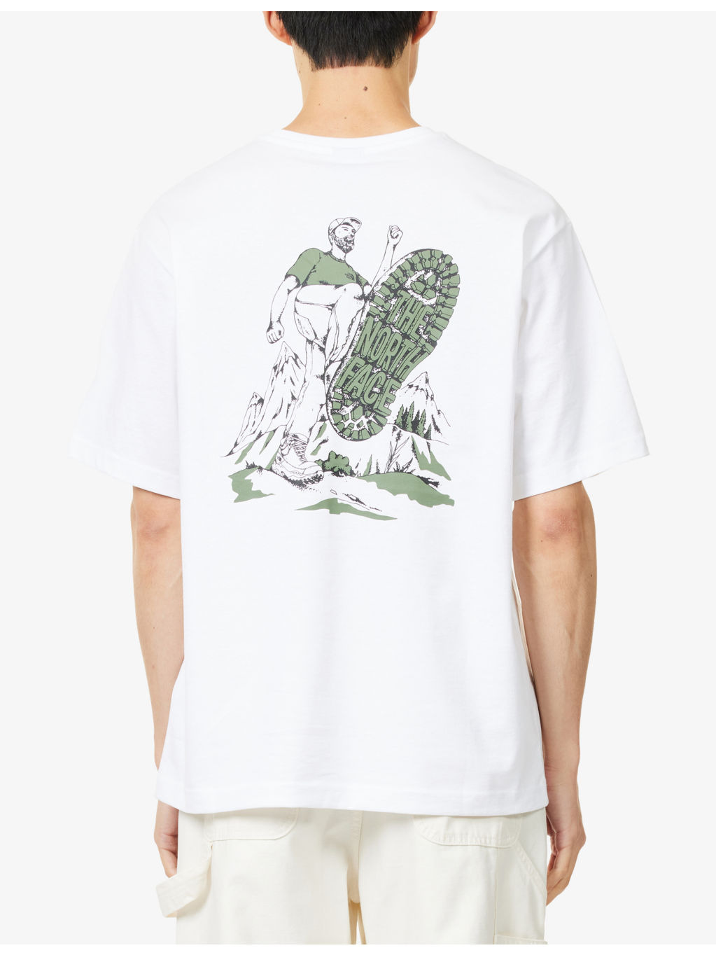 Uhke Backpack Relaxed-Fit Cotton-Jersey T-Shirt - 4