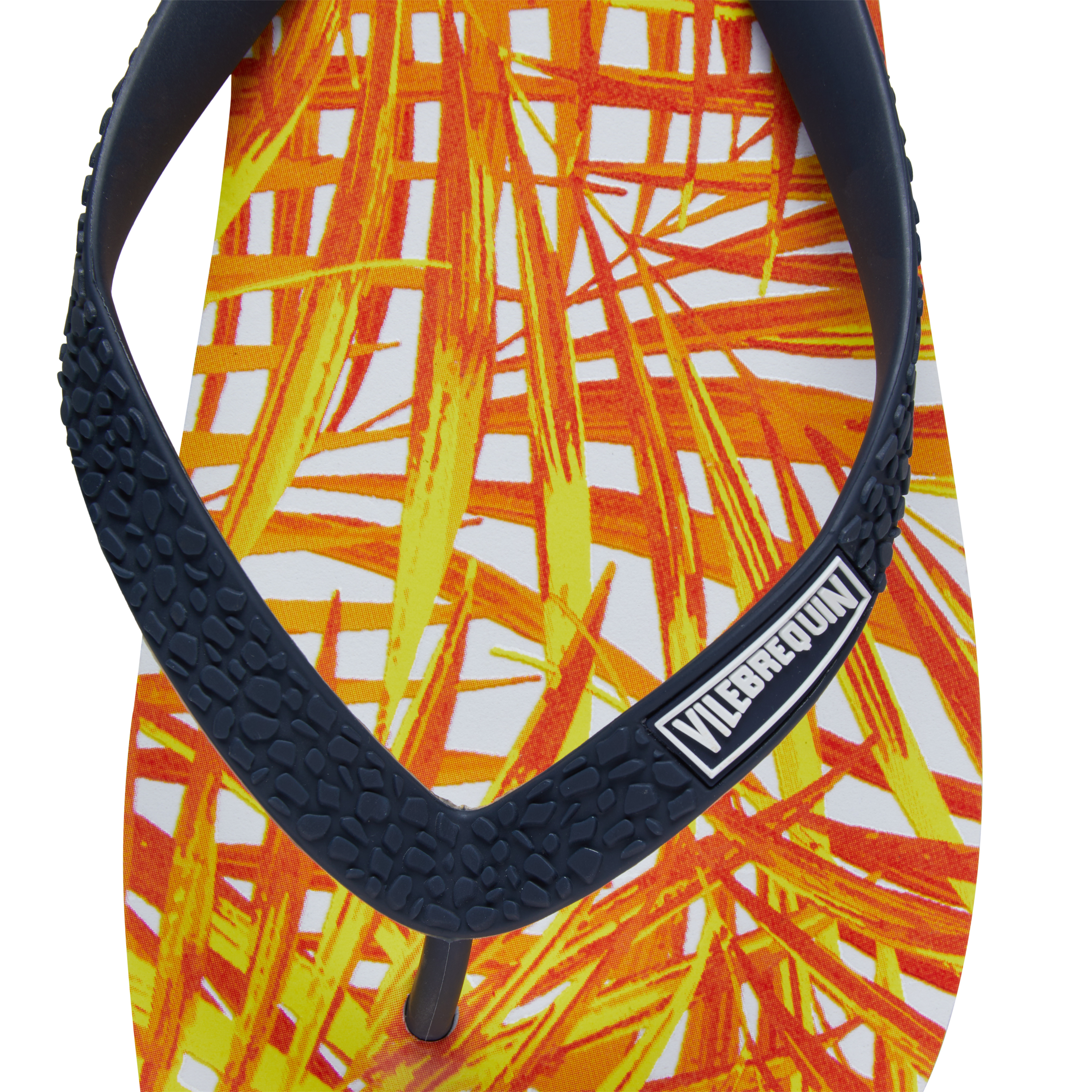 Women Beach Flip Flops Palm Leaves - 5