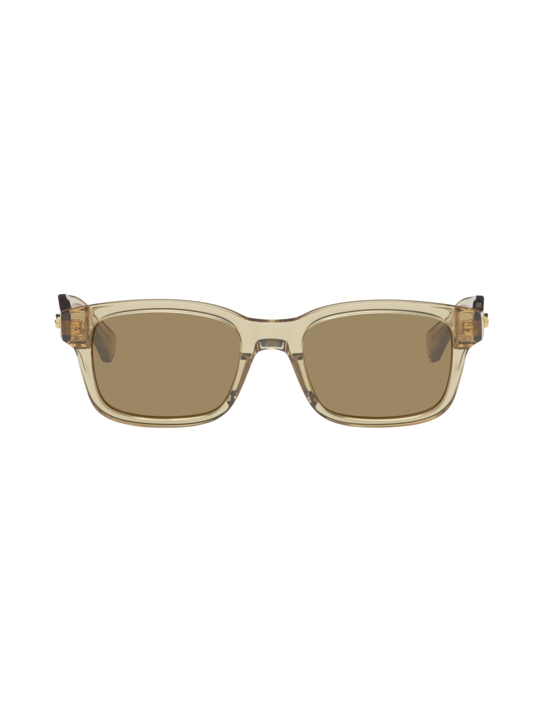 Brown Square Sunglasses - 1
