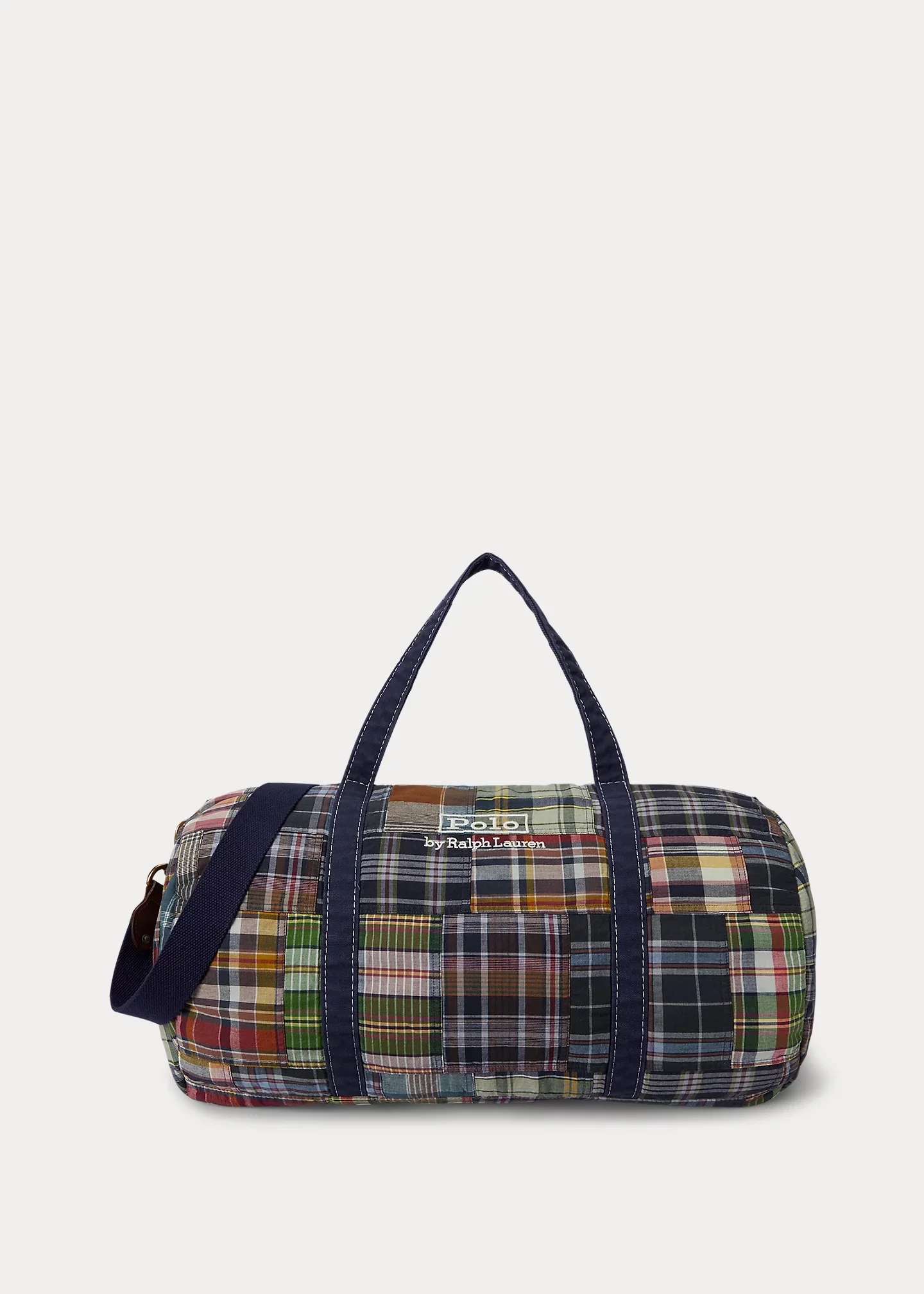 Patchwork Madras Duffel - 1