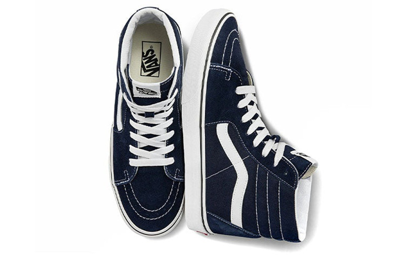 Vans Vans Unisex SK8-High-Top Sneakers Blue VN0A5JMJ4W6 outlook