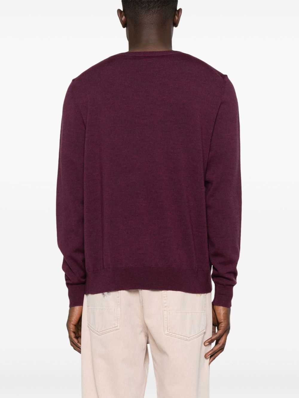 Pegaso-embroidered jumper - 4