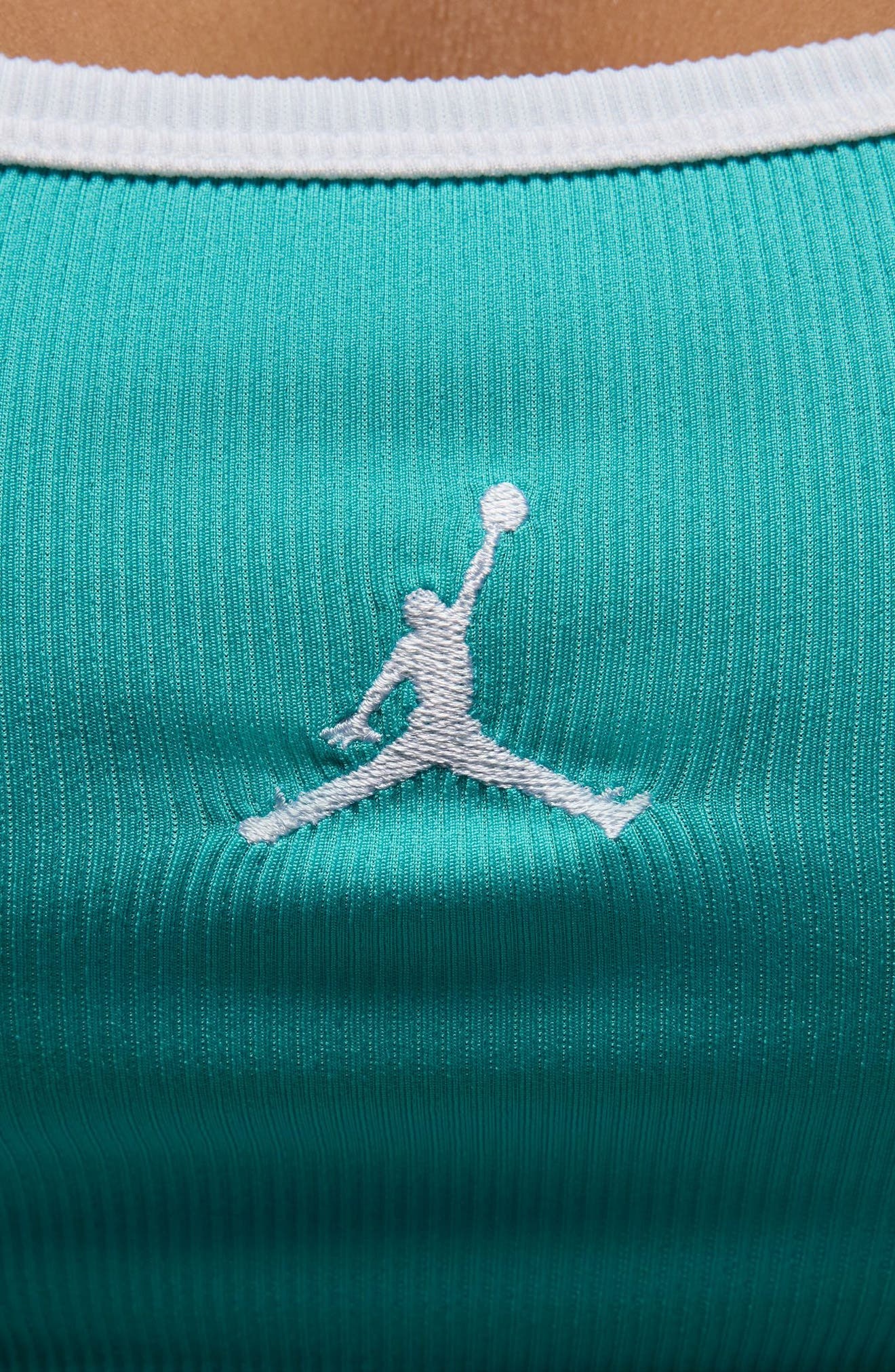 Jordan Slim Minidress in Washed Teal/White/White at Nordstrom - 3